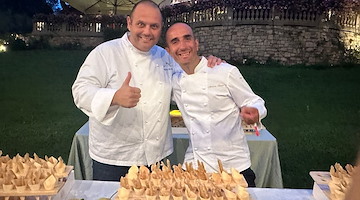 La Pasticceria Pansa di Amalfi incanta a Brusaporto: protagonista a “Gli Artisti dello Street Food” nella prestigiosa tenuta Da Vittorio