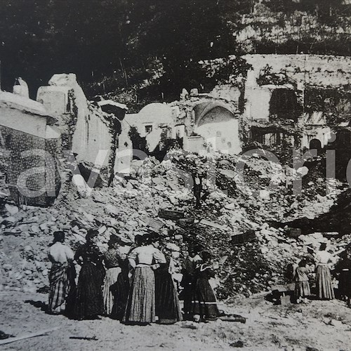 108 anni fa l’alluvione di Cetara: morte e distruzione fino ad Amalfi e Maiori [FOTO]