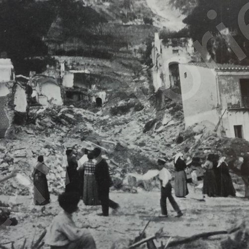 108 anni fa l’alluvione di Cetara: morte e distruzione fino ad Amalfi e Maiori [FOTO]