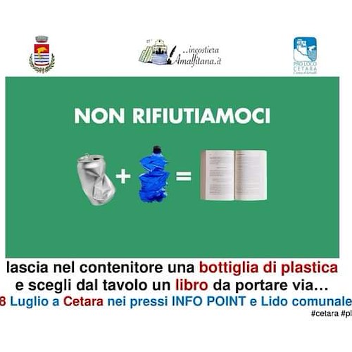 A Cetara gli ultimi due libri in concorso per il Premio costadamalfilibri, lanciata l’iniziativa “Non rifiutiamoci”