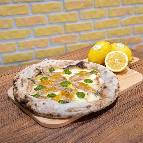 A PizzaDOC i limoni della Costa d'Amalfi protagonisti con Carlo De Riso e Costieragrumi