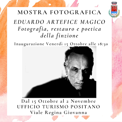 A Positano una mostra su Eduardo De Filippo: 15 ottobre l'inaugurazione