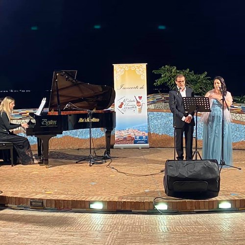 A Vietri sul Mare tutto pronto per i Concerti di "Estate Classica", la Rassegna dedicata alla musica e al bel canto