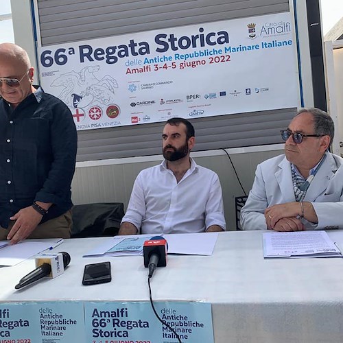 Ad Amalfi conto alla rovescia per la Regata Storica: dal 3 al 5 giugno musica, storia e sport