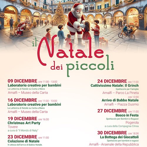 Ad Amalfi il Villaggio del Grinch, il più irriverente e iconico personaggio di Natale