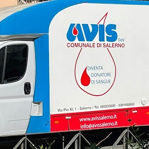 Amalfi, 23 ottobre giornata dono del sangue in piazza Municipio