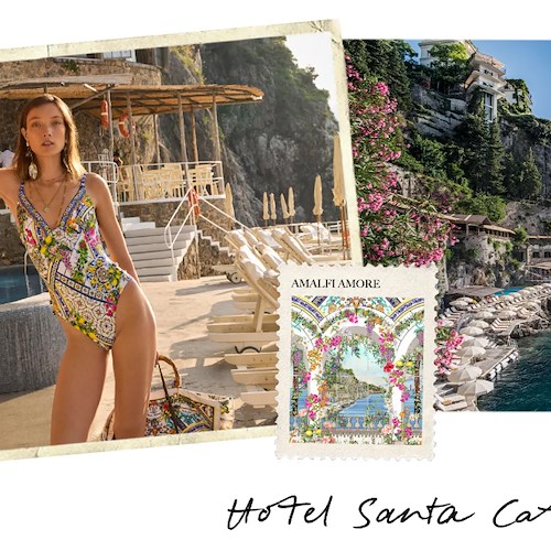 “Amalfi Amore”: "The Leading Hotels of the World" lancia dal Santa Caterina la nuova collaborazione con la stilista Camilla Franks