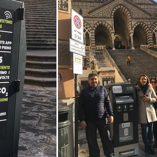 Amalfi, arrivano i fondi per il programma Mangiaplastica ed il “cestino intelligente”