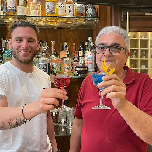 "Amalfi Blues" è il Cocktail dedicato all'Antica Repubblica Amalfitana /foto