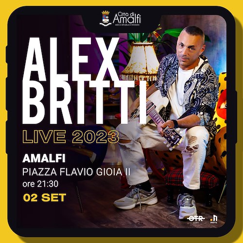 Alex Britti in concerto ad Amalfi