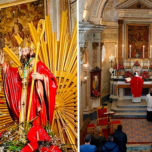 Amalfi festeggia San Biagio, protettore della gola<br />&copy; Confraternita della SS.Trinità e San Nicola dei Greci