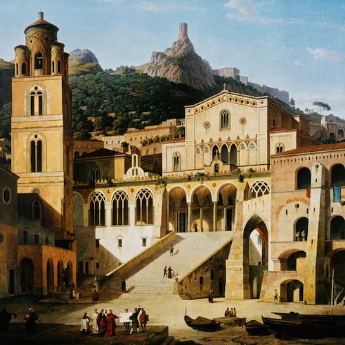 Duomo di Amalfi <br />&copy; Leo von Klenze - 1859