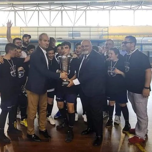 Amalfi, i ragazzi del Santa Marina di Pogerola campioni provinciali Under 15 /foto