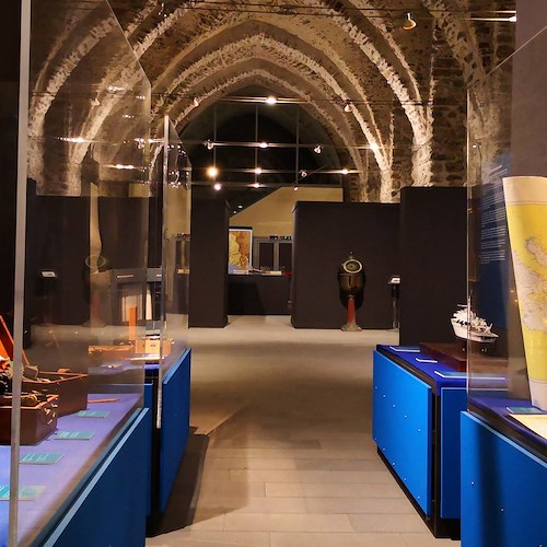 Amalfi, museo dell'Arsenale arricchito da 110 nuovi reperti archeologici 