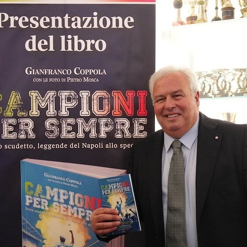 Amalfi: stasera la presentazione del libro di Gianfranco Coppola “Campioni per Sempre”