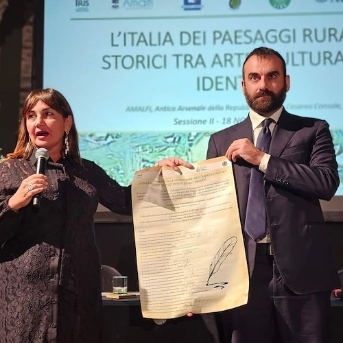 Amalfi, successo per la prima Assemblea Nazionale dei Paesaggi Rurali di interesse Storico (PRIS)