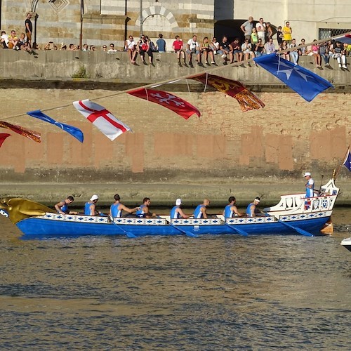 Amalfi terza alla 67esima Regata Storica, Sindaco Milano: «I ragazzi hanno dato tutto e per noi è motivo d'orgoglio»