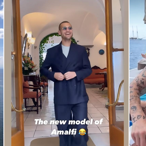 Anche Alessandro Diamanti in Costiera Amalfitana: per "Alino" reunion con l'amico Andrea Pirlo 
