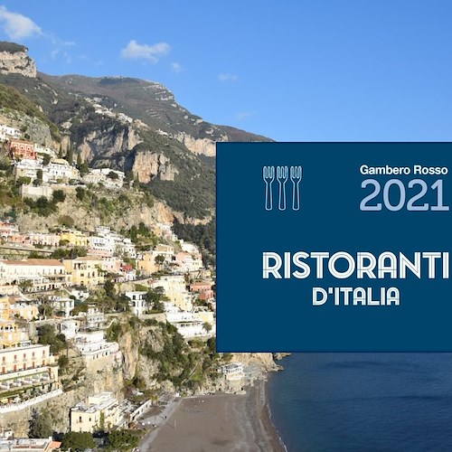 Anche la Costa d’Amalfi nella Guida Ristoranti d’Italia 2021 del Gambero Rosso