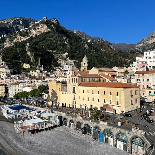 Amalfi, vista dall'Hotel Marina Riviera<br />&copy; Amalfi News