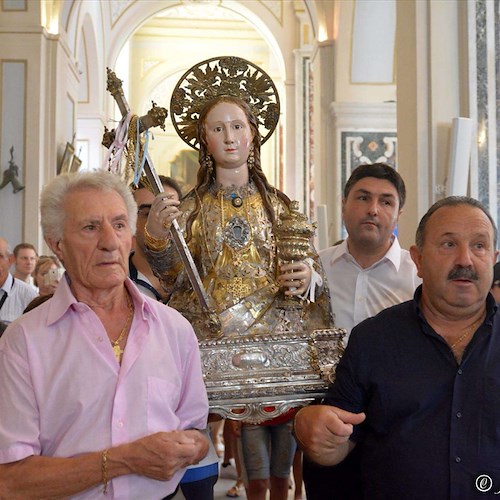 Atrani festeggia il patrocinio di Santa Maria Maddalena