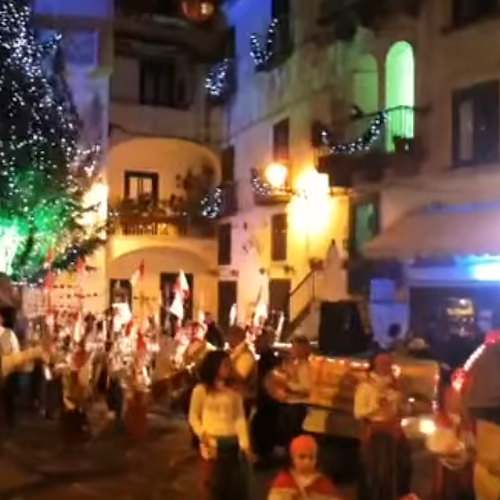 Atrani: lunedì 26 al via prove gruppo folk per la sfilata di Capodanno