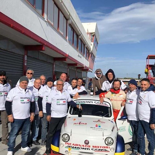 Automobilismo, la Costa d’Amalfi conquista il podio del Trofeo del Levante 