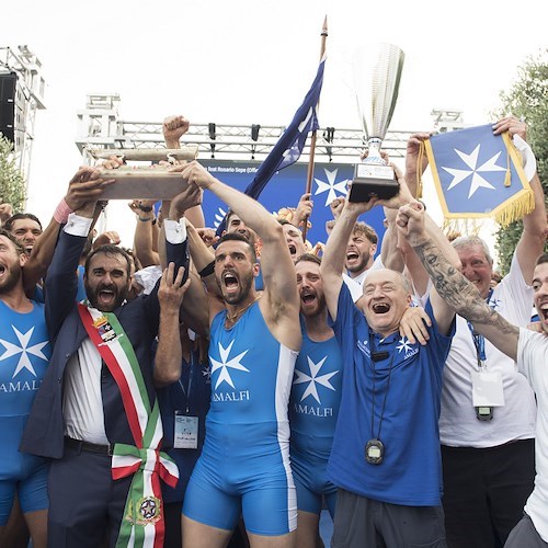 Boom di presenze alla Regata Storica, circa 22 mila spettatori ad assistere alla vittoria di Amalfi 