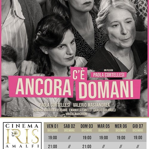 C'è ancora domani al Cinema Iris di Amalfi