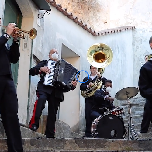 "Carnival of Venice", a Maiori il video della banda della Marina Militare USA 