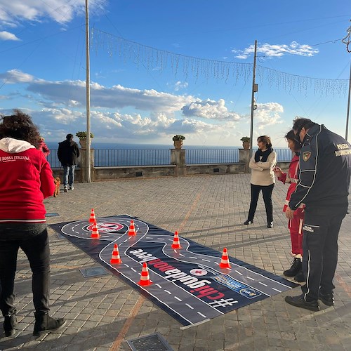 Evento sulla sicurezza stradale ad Amalfi<br />&copy; Comitato CRI Costa Amalfitana