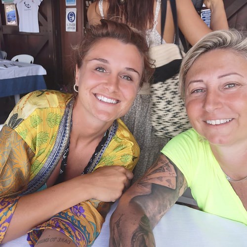 Cristiana Girelli dalla Costiera Amalfitana invia un messaggio alle ragazze della Salernitana femminile calcio a 5 /foto /video