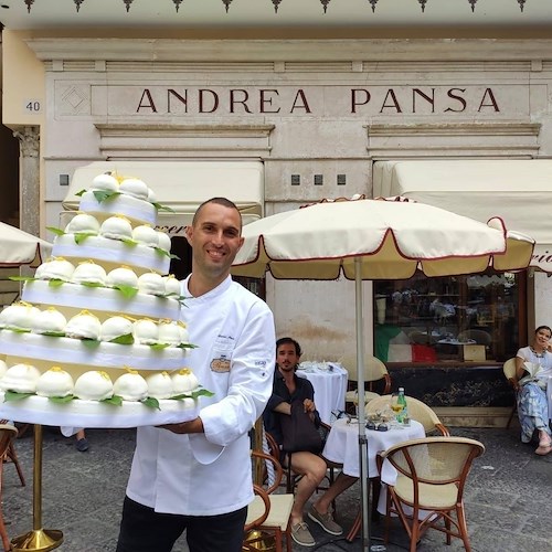Da Amalfi le torte nuziali di Pansa a “Dolce amore”, il primo Festival Italiano della Pasticceria Nuziale e del Matrimonio Napoletano
