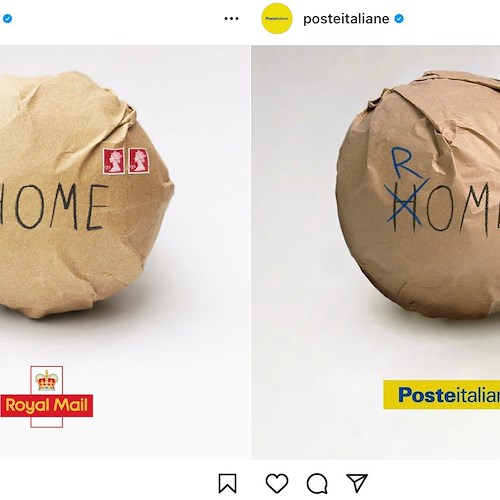 Da “It’s coming home” a “It’s coming Rome”: sfottò social tra Royal Mail e Poste Italiane