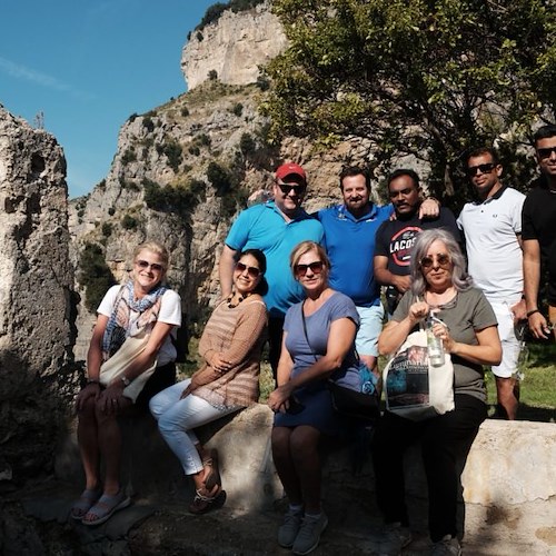 Da Nord America ed Emirati Arabi in Costa d'Amalfi per un "Educational Tour"
