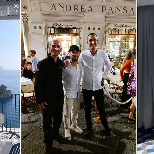 Da Posillipo alla Costa d'Amalfi: Mertens elegge la Divina a sua seconda dimora, cena al Borgo Sant'Andrea e dolce sorpresa da Pansa /Foto