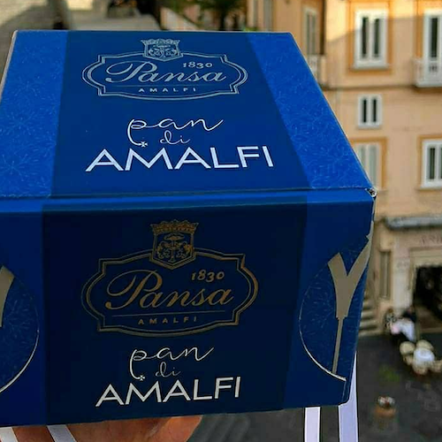 Dalla Pasticceria Pansa nasce il Pan di Amalfi, squisito souvenir con i sapori della Costiera Amalfitana 