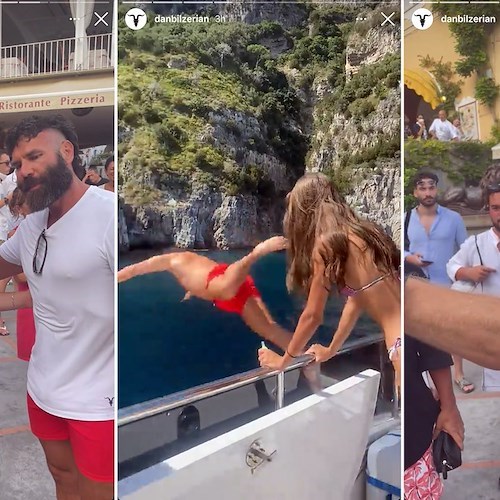 Dan Bilzerian torna per il terzo anno di fila a Positano l'8 agosto /foto /storie