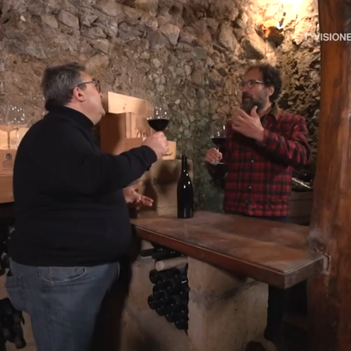 Federico Quaranta sulle vie del vino Costa d’Amalfi DOC da Furore a Tramonti /VIDEO