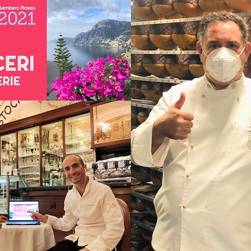 Gambero Rosso: Sal De Riso Costa d’Amalfi conferma le Tre Torte, premio “Miglior Comunicazione digitale” alla Pasticceria Pansa 