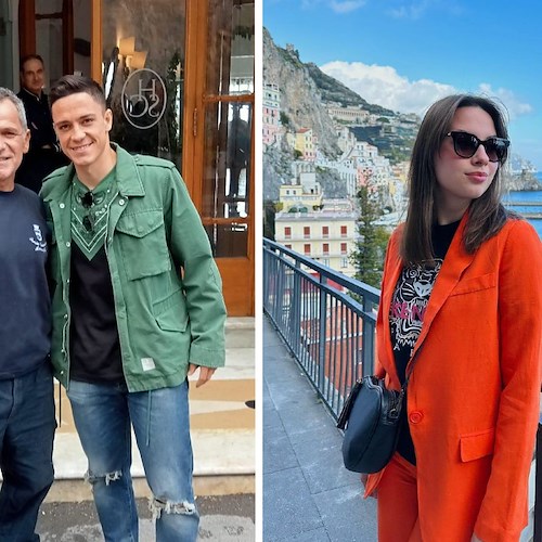 Giacomo Raspadori si rilassa ad Amalfi con la fidanzata prima del match contro il Milan