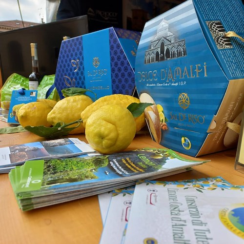 I limoni della Costa d'Amalfi conquistano Valdobbiadene grazie alla Proloco di Minori /Foto