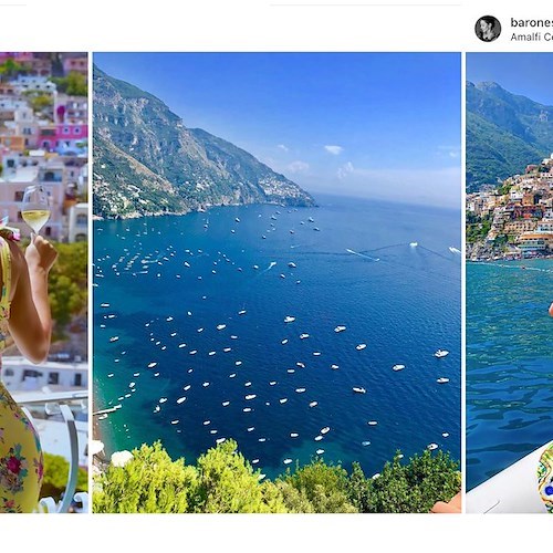 I social alimentano il sogno di Positano e della Costiera Amalfitana