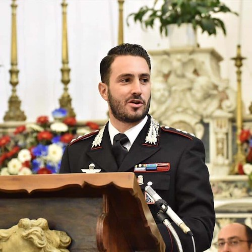 Il capitano Roberto Martina lascia Compagnia dei Carabinieri di Amalfi: «Orgoglioso di quanto fatto»