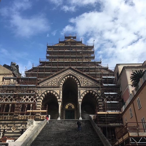 Il Duomo di Sant’Andrea ad Amalfi si rifà il look, al via i lavori di restauro