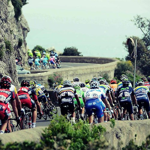 Il Giro d'Italia torna in Costiera Amalfitana e in Penisola Sorrentina: appuntamento l'11 maggio 