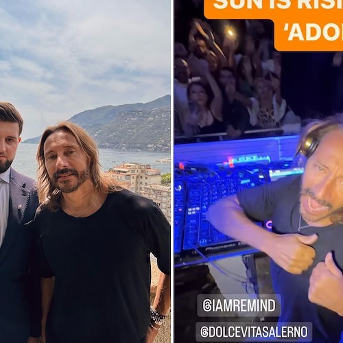 L’artista Bob Sinclar si rilassa tra i limoni di Maiori del Botanico San Lazzaro /foto /video