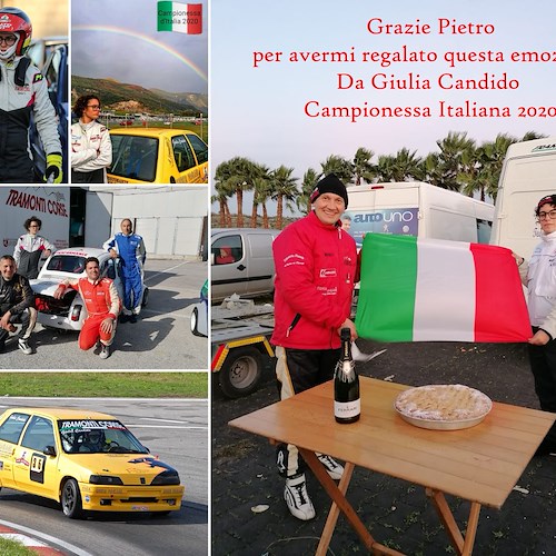 La Campionessa Italiana di Formula Challenge è della Costa d’Amalfi, Giulia Candido si racconta ai fan dei motori