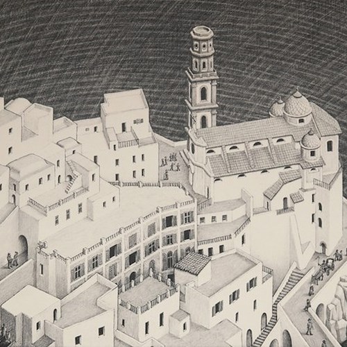 La Costa d’Amalfi protagonista alla mostra di Escher al Palazzo delle Arti di Napoli