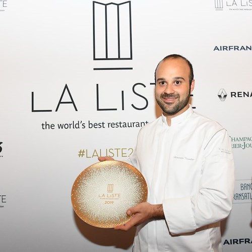 'La Liste' premia lo chef Tormolino del “Sensi Restaurant” di Amalfi